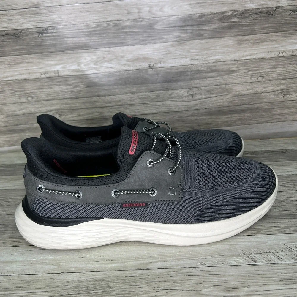 Skechers Hands Free Slip-Ins Relaxed Fit Lawson Parasail Sneakers Mens 13